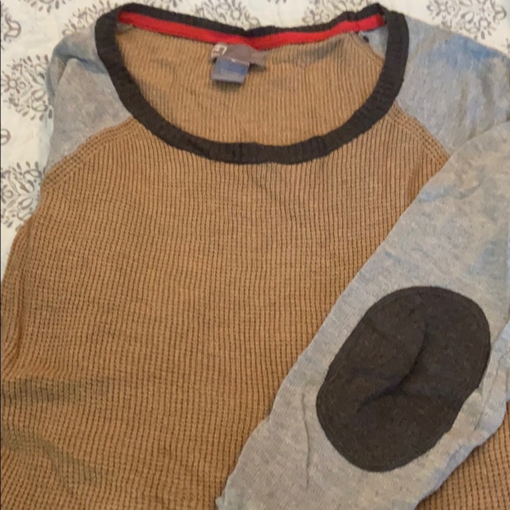 color block sweater